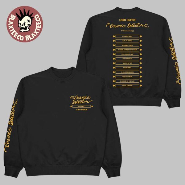 Lord Huron The Cosmic Selector Vol 1 Black Crewneck Sweatshirt