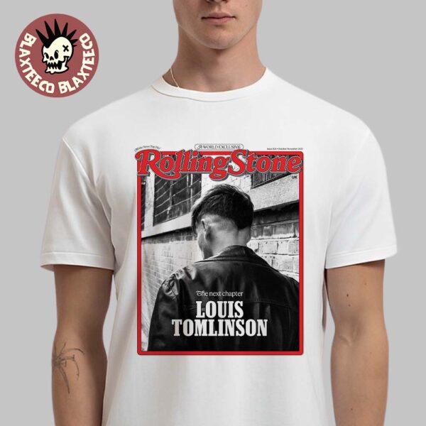 Louis Tomlinson Graces The Cover Of Rolling Stone UK Issue 24 A World Exclusive The Next Chapter Official Cover Classic T-Shirt