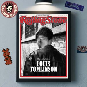 Louis Tomlinson Graces The Cover Of Rolling Stone UK Issue 24 A World Exclusive The Next Chapter Official Cover Poster Canvas