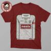 Oasis Live 25 Ciudad De Mexico 2025 Night 2 Poster At Estadio GNP Seguros On September 13 2025 Mexico National Football Uniform Art T-Shirt