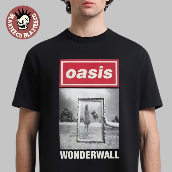Oasis Live 25 Wonderwall Cover T-Shirt