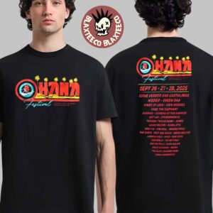 Ohana Festival 2025 Merchandise Dana Point CA At Doheny State Beach On September 26-28 2025 7OS Surf T-Shirt