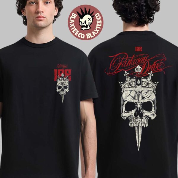 Parkway Drive IRE 10 Year Anniversary King Skull Two Sided T-Shirt