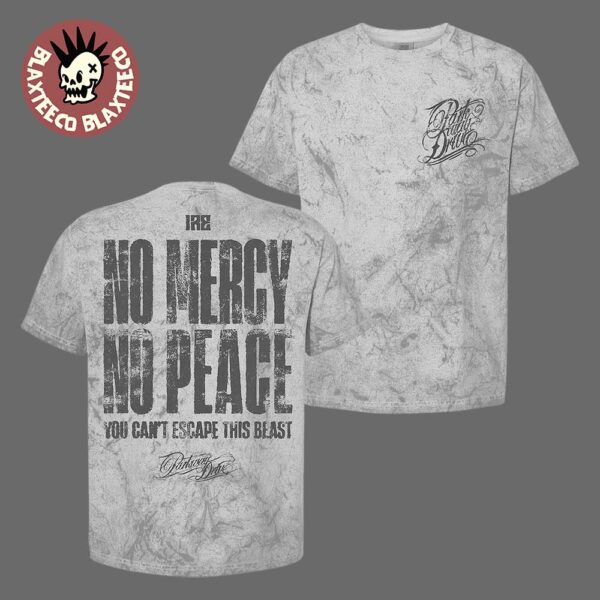 Parkway Drive IRE 10 Year Anniversary No Mercy No Peace You Can’t Escape This Beast Color Blast Dye T-Shirt