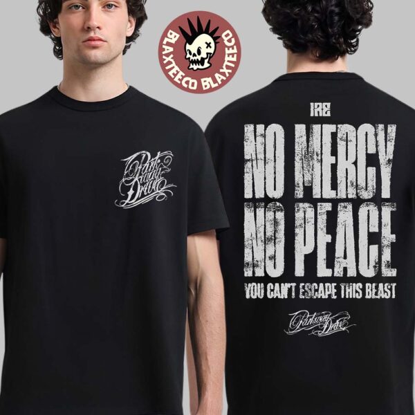 Parkway Drive IRE 10 Year Anniversary No Mercy No Peace You Can’t Escape This Beast Two Sided T-Shirt