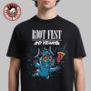 Riot Fest 2025 Chicago Have Mercy On Riot Fest Metal Stamos T-Shirt