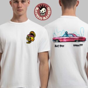 Riot Fest 2025 X Gin And Juice Collab T-Shirt