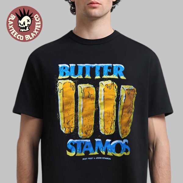 Riot Fest 2025 X John Stamos Butter Stamos T-Shirt