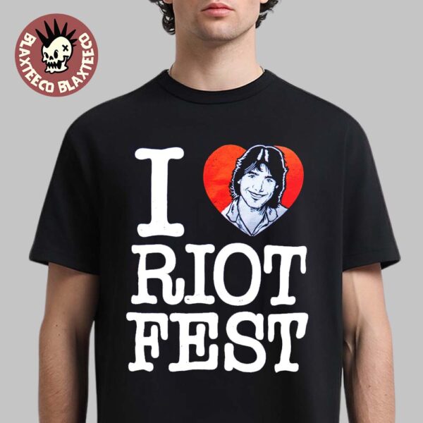 Riot Fest 2025 X John Stamos I Heart Stamos Unisex T-Shirt