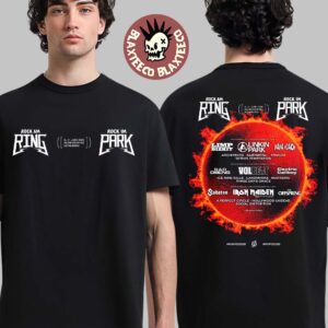 Rock Am Ring And Rock Im Park 2026 Full Lineup Nurburgring Nurnberg On June 5-7 2026 Two Sided T-Shirt