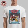 Oasis Live 25 Ciudad De Mexico 2025 Night 2 Poster At Estadio GNP Seguros On September 13 2025 Mexico National Football Uniform Art T-Shirt