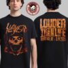 Riot Fest 2025 Douglass Park Chicago Merch On September 19-21 2025 Who Is A Good Dog Huskie Art With Lineup Two Sided T-Shirt