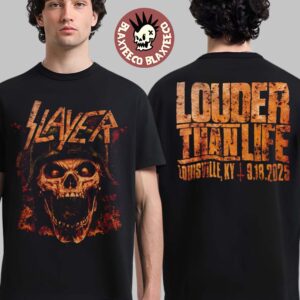 Slayer Louder Than Life Louisville Kentucky 2025 Venue Tee On September 18 2025 T-Shirt