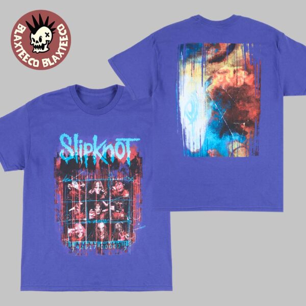 Slipknot 1999 Collage Self Titled Faces Two Sided T-Shirt