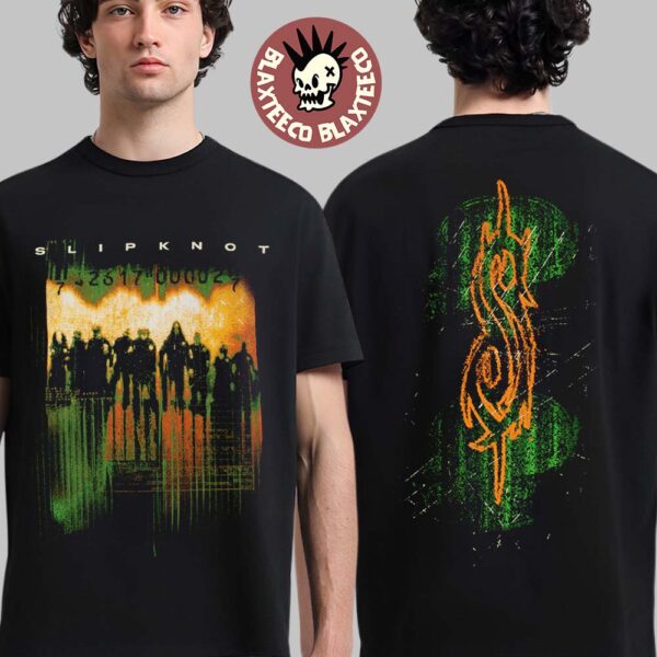 Slipknot 1999 Self Titled Era With Tribal S Two Sided T-Shirt