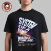 The Who Philadelphia Pennsylvania 2025 Venue Tee At Wells Fargo Center 2025 Eagle Artwork Two Sided T-Shirt
