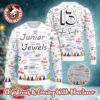 Taylor Swift 13 Purple Dress Knitted Ugly Christmas Sweater 2025