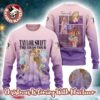 Taylor Swift Taylor’s Version 1989 Taylor Swift Blue Knitted Ugly Christmas Sweater