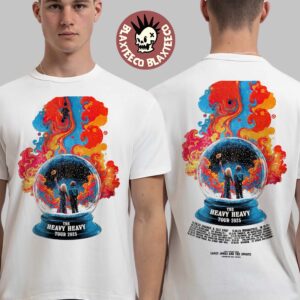 The Heavy Heavy Winter Tour 2025 North America Cities Dates Two Sided T-Shirt
