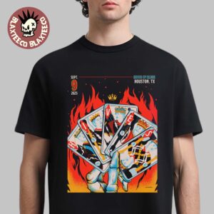 The Hives House Of Blues Houston Texas 2025 Venue Poster On September 9 2025 Unisex T-Shirt