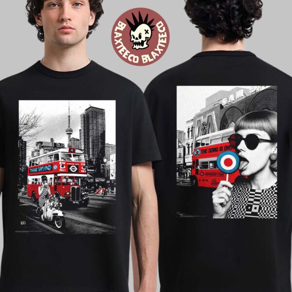 The Who Toronto ON Canada 2025 Night 1 And 2 Combined Venue Poster At Budweiser Stage On September 2 And 4 2025 Two Sided T-Shirt