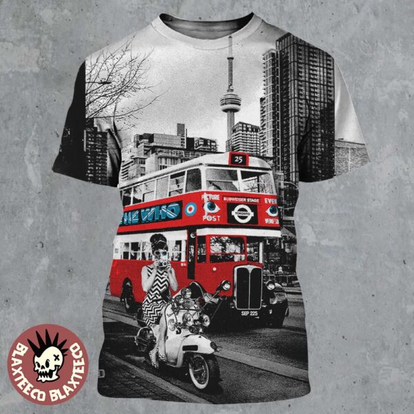The Who Toronto ON Canada 2025 Night 1 Venue Poster At Budweiser Stage On September 2 2025 The Magic Bus Art All Over Print Shirt