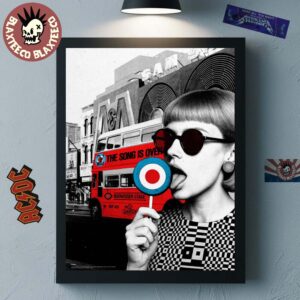 The Who Toronto ON Canada 2025 Night 2 Venue Poster At Budweiser Stage On September 4 2025 Home Decor Poster Canvas