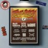 Nova Rock 2026 Pannonia Fields Nickelsdorf Austria Full Lineup On Jun 11-14 2026 Home Decor Poster Canvas