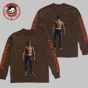 Travis Scott Rodeo 10 Years Anniversary Action Figure Sweater