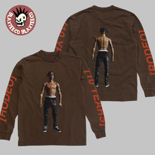 Travis Scott Rodeo 10 Years Anniversary Action Figure Sweater