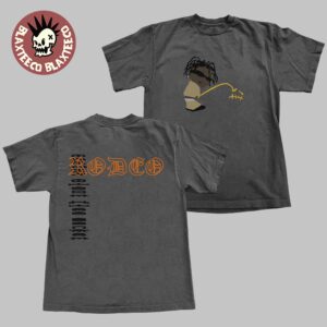 Travis Scott Rodeo 10 Years Anniversary Cacus Plant Flea Market CPFM Track 8 Two Sided T-Shirt