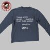 Travis Scott Rodeo 10 Years Anniversary CPFM TRACK Pornography Long Sleeve T-Shirt