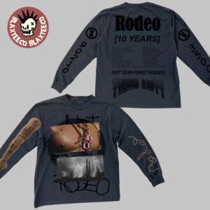 Travis Scott Rodeo 10 Years Anniversary Desert Long Sleeve T-Shirt
