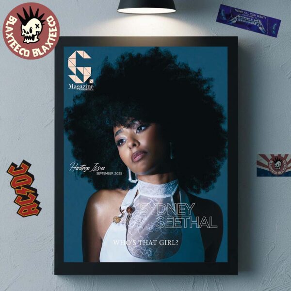 Tyla Sydney Seethal Who’s That Girl Heritage Issue September 2025 Home Decor Poster Canvas