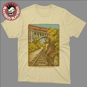 Widespread Panic Richmond Virginia 2025 Concerts Poster At Allianz Amphitheater On September 12 And 13 2025 Unisex T-Shirt