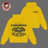 Zach Bryan x Michigan Wolverines Live From The Big House Ann Arbor Michigan On September 27 2025 Football Player Two Sided Navy T-Shirt
