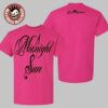 Zara Larsson Midnight Sun Pink Two Sided Hoodie