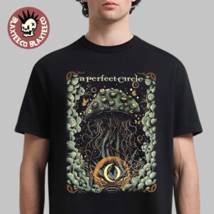 A Perfect Circle Aftershock Festival 2025 Event Poster In Sacramento CA On October 3 2025 Unisex T-Shirt