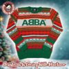 Abba Little Things Xmas Holiday Vintage Vibe Knitted Ugly Christmas Sweater