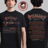 Aftershock Festival 2025 Sacramento California Seeing Red The Bear With Lineup Back Two Sided T-Shirt