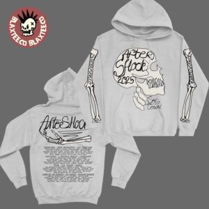 Aftershock Festival 2025 Sacramento California Merch On October 2-3-4-5 2025 Bonez Skeleton Unisex Hoodie