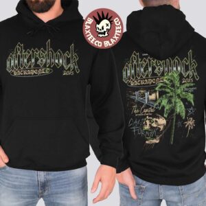 Aftershock Festival 2025 Sacramento California Merch On October 2-3-4-5 2025 Capital Of Rock Two Sided Hoodie