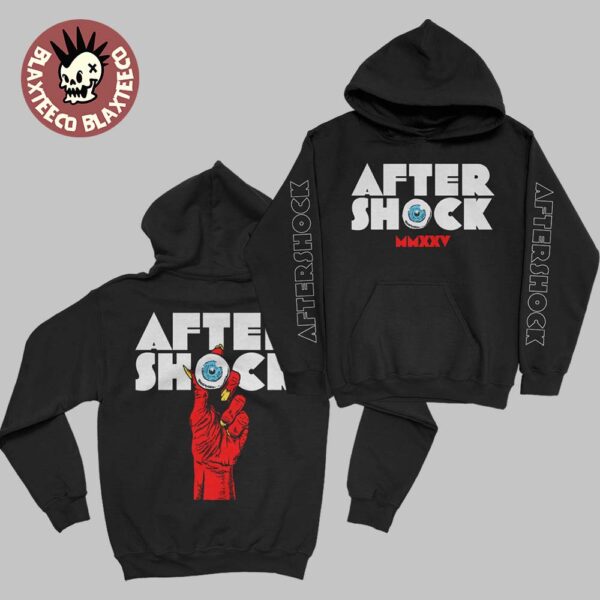 Aftershock Festival 2025 Sacramento California Merch On October 2-3-4-5 2025 Eye In Hand Unisex Hoodie