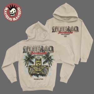 Aftershock Festival 2025 Sacramento California Merch On October 2-3-4-5 2025 The Crossing Two Sided Hoodie