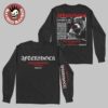 Aftershock Festival 2025 Sacramento California Seeing Red The Bear Long Sleeve Black Tee