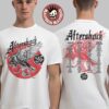 Aftershock Festival 2025 Sacramento California Vengeance With Lineup Back Two Sided White T-Shirt