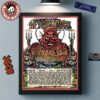 Aftershock Festival 2025 Sacramento California Venue Poster On October 2-3-4-5 2025 The Gathering Standard Home Decor Poster Canvas