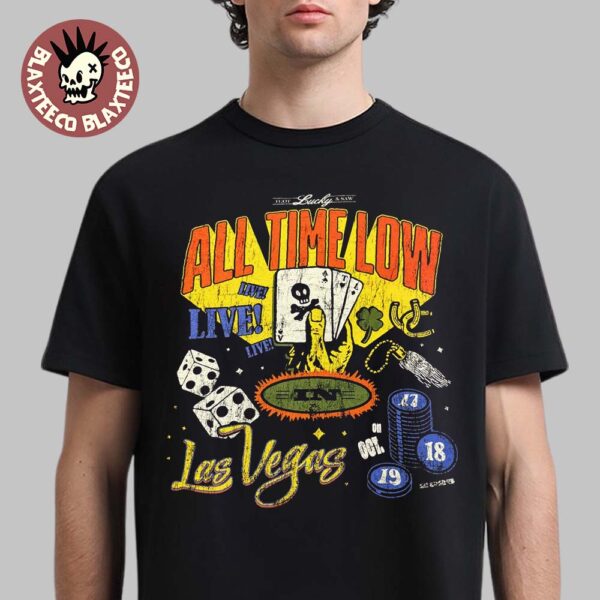 All Time Low When We Were Young Festival 2025 Exclusive Merch Tee On October 17 18 19 2025 In Las Vegas T-Shirt