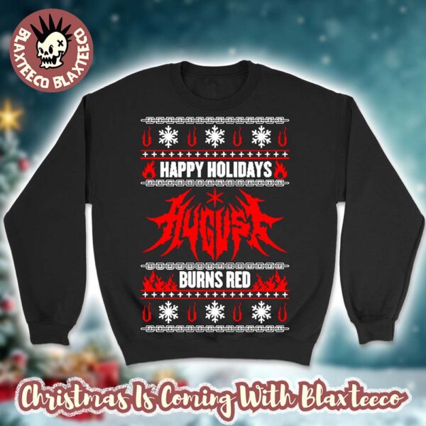 August Burns Red Happy Holiday Ugly Christmas Sweater