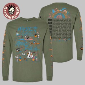 Austin City Limits Music Festival 2025 At Zilker Park On October 3 5 And 10 12 2025 Poster Lineup Long Sleeve Tee